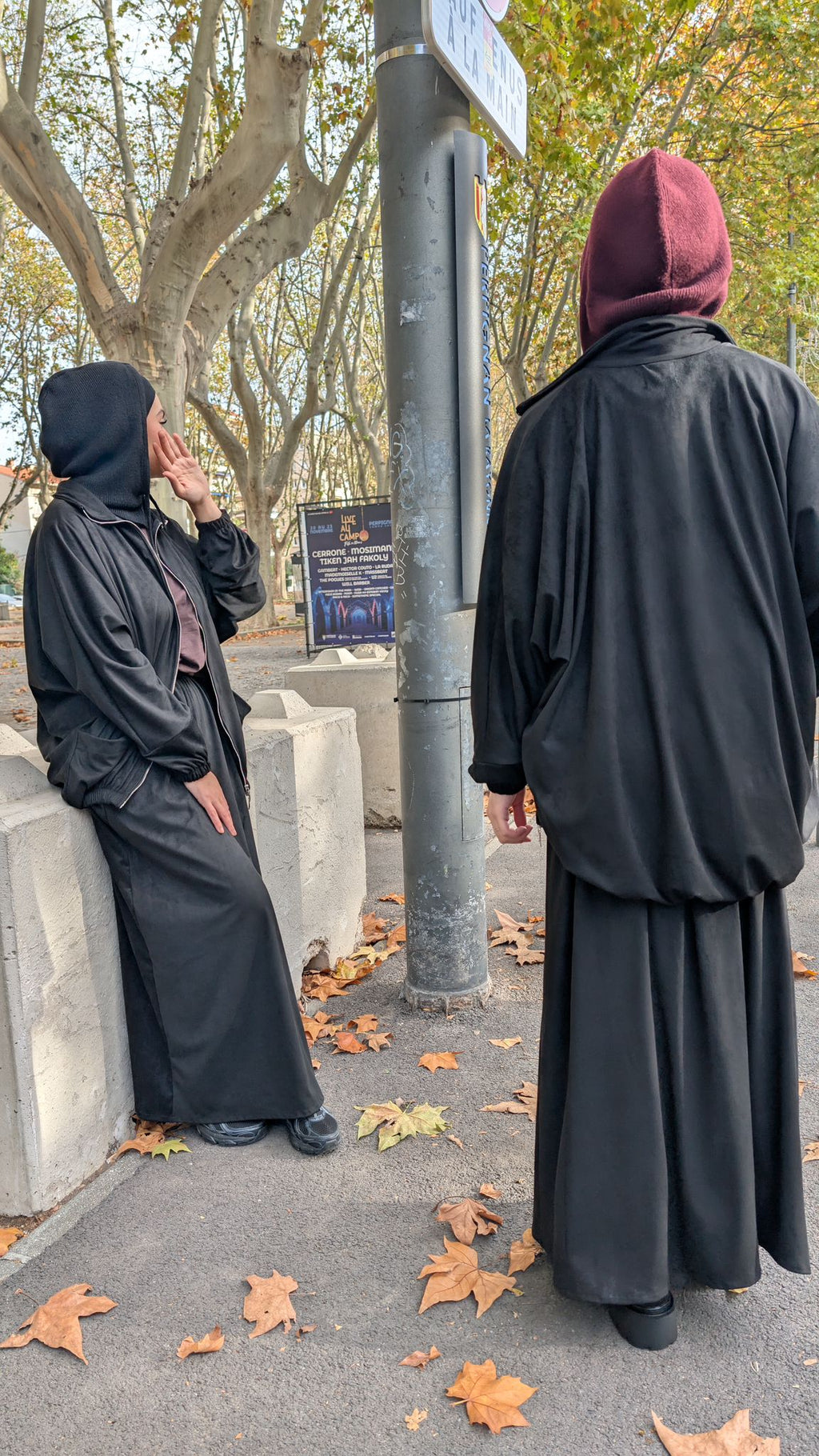 Old school set - Black (premium suede)