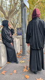 Old school set - Black (premium suede)