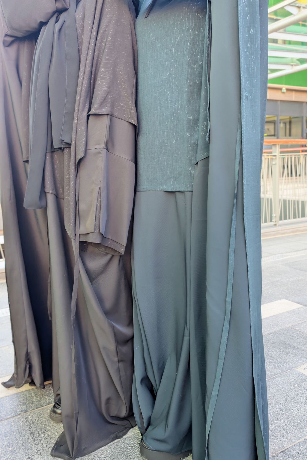 Set Abaya A.S - Vert sapin