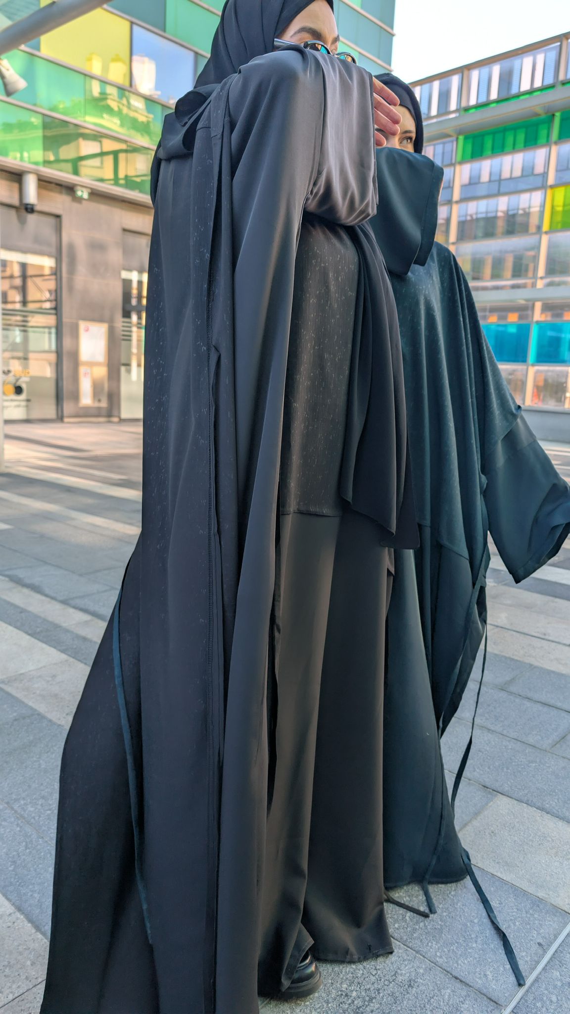 Set Abaya A.S - Vert sapin