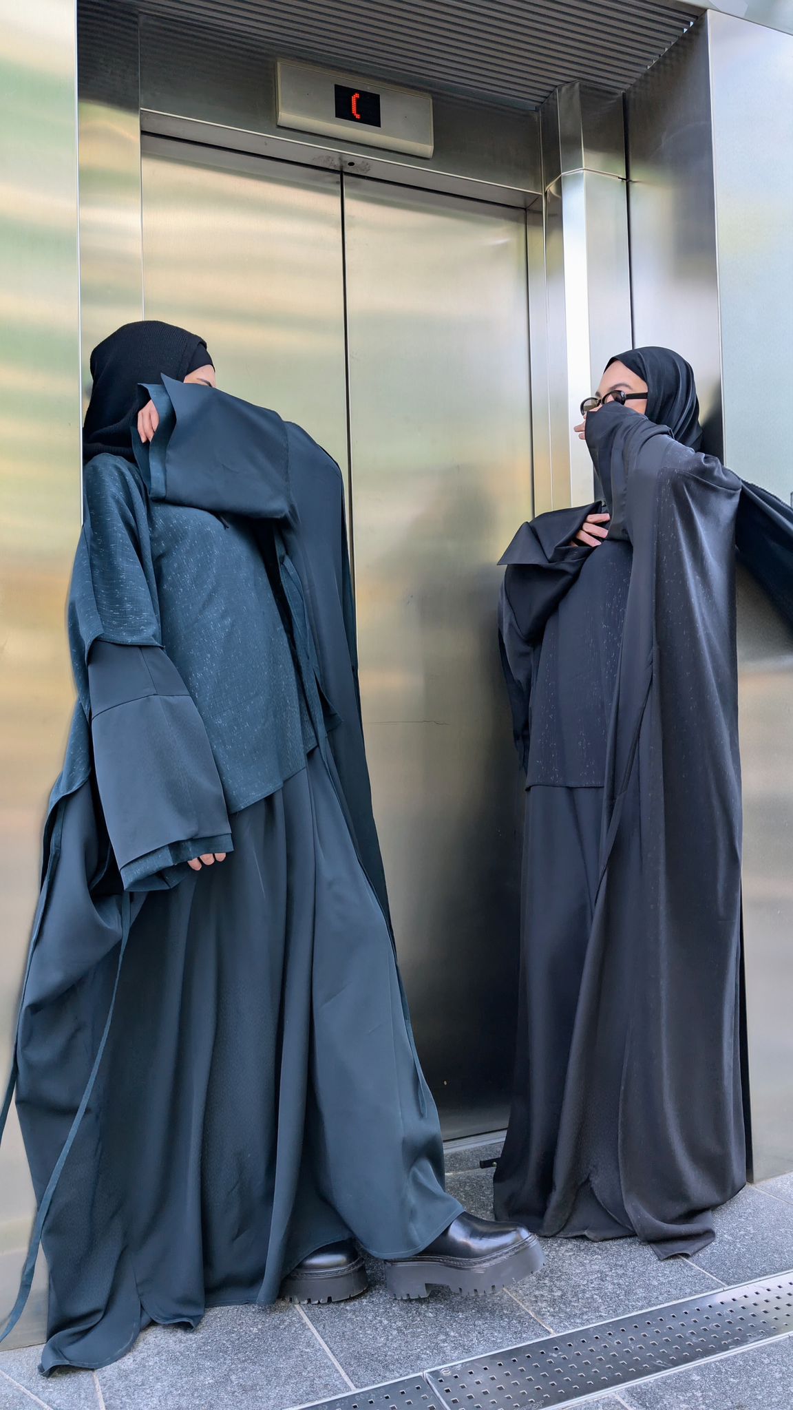 Set Abaya A.S - Noir