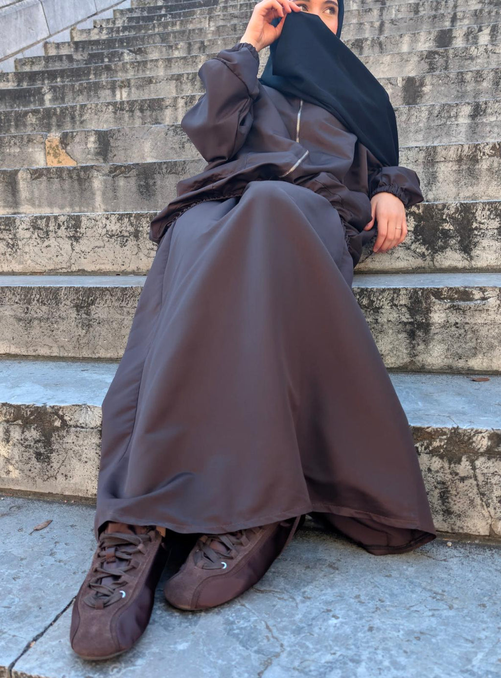 Old school set - Brown (K-Way)