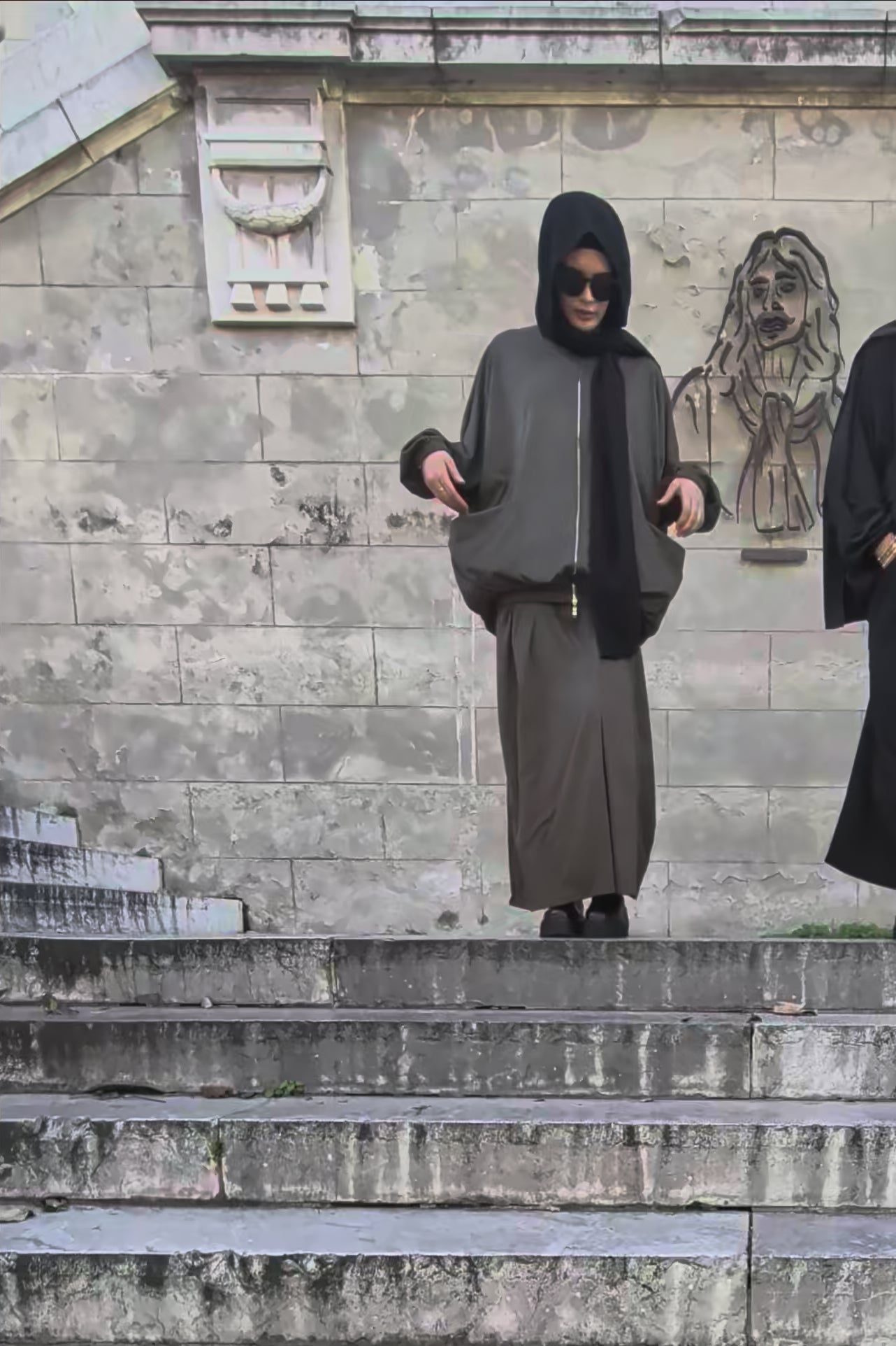 Set Old school - Vert (suédine premium)