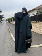 Set Abaya A.S - Vert sapin