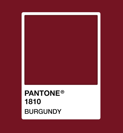 Set HUE burgundy